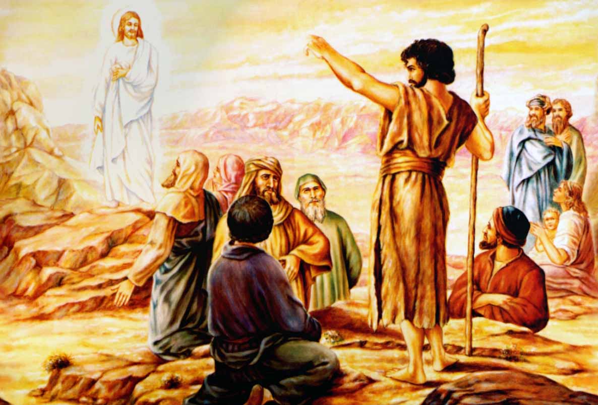 João Batista anunciando o Cristo que virá!
