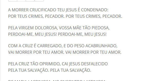 A MORRER CRUCIFICADO - Músicas para Missa