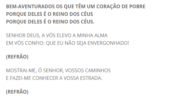 12++ Bem Aventurados Os Que Tem Um Coração De Pobre Partitura Ideas in
2022